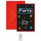 Gaming Party Party Einladung 6 Stück FSC