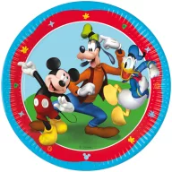 Disney Mickey  Rock the House Papierteller 8 Stk 23 cm FSC