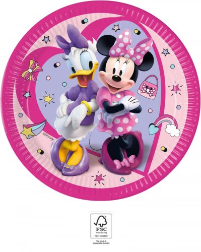 Disney Minnie junior Pappteller 8 Stück 23 cm FSC