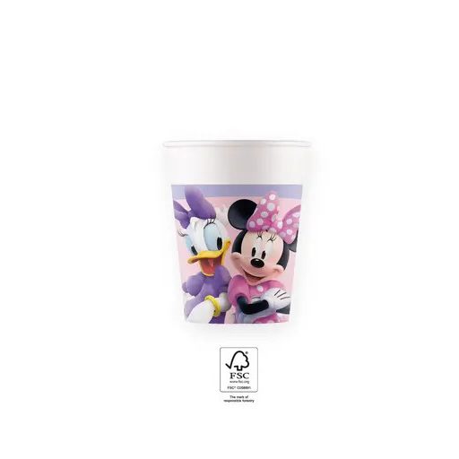 Disney Minnie  Junior Pappbecher 8 Stück 200 ml FSC