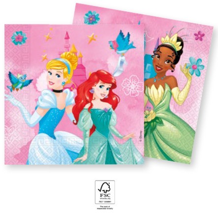 Disney Prinzessin Live Your Story Serviette 20 33x33 cm FSC