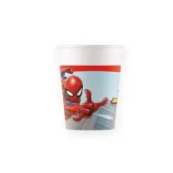 Spiderman Crime Fighter Papierbecher 8 Stk 200 ml FSC