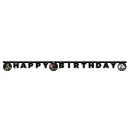 Star Wars Galaxy Happy Birthday Schild FSC 2 m