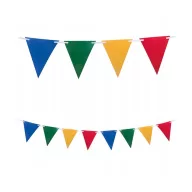 Farbe Multicolor Fähnchengirlande FSC 2,3 m