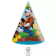 Disney Mickey  Rock the House Partyhut, Dreispitz 6 Stk FSC