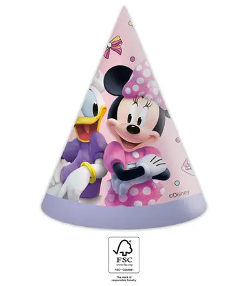 Disney Minnie Junior Party-Hut, Hut 6er Pack FSC