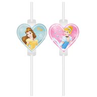   Disney Prinzessin Live Your Story Papier Trinkhalm, 4-teiliges Set FSC