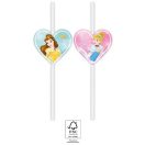 Disney Prinzessin Live Your Story Papier Trinkhalm, 4-teiliges Set FSC