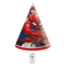 Spiderman Crime Fighter Partyhut, Dreispitz 6 Stk FSC