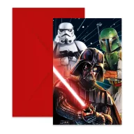 Star Wars Galaxy Party Einladung 6 Stk FSC