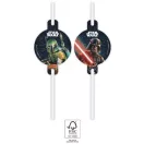 Star Wars Galaxy Papierstrohhalm, 4er-Set FSC