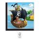 Island Piraten Serviette (20 Stücke) 33x33 cm