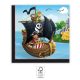 Pirat Island Serviette, 20 Stk, 33x33 cm, FSC