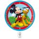 Disney Mickey  Rock the House Papierteller 8 Stk 20 cm FSC