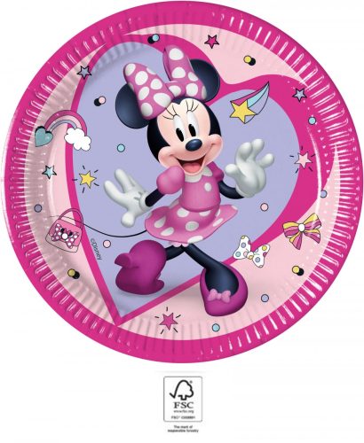 Disney Minnie Junior Pappteller 8 Stück 20 cm FSC
