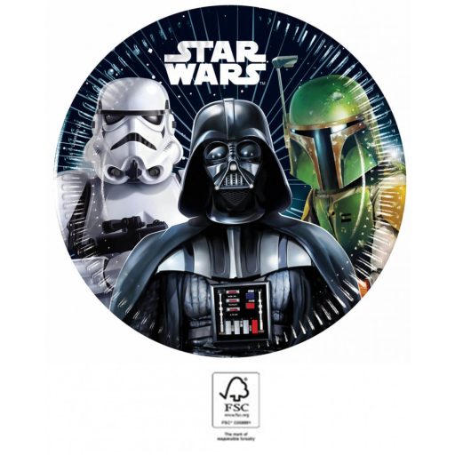Star Wars Galaxy Pappteller 8 Stk 20 cm FSC
