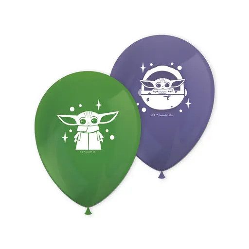 Star Wars The Mandalorian Ballon, 8-teilig