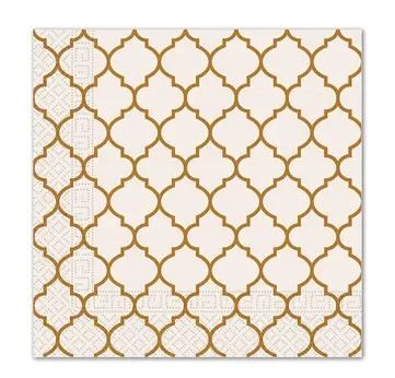 Brown Tiles Serviette (20 Stücke) 33x33 cm
