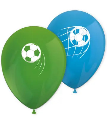 Fußball Soccer Fans Ballon, Luftballon 8 Stück