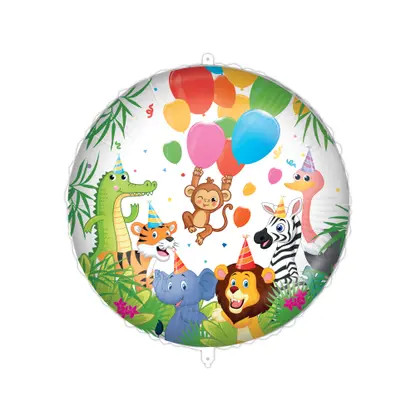 Urwald Balloons Folienballon 46 cm