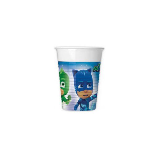 PJ Masks Trio Plastikbecher 8er-Set 200 ml