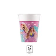 Barbie Fantasy Papierbecher 8 Stk 200 ml FSC