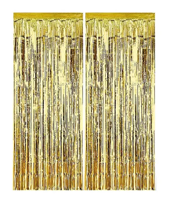Gold Curtains, Gold für Türen Vorhang 2 m