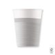 Farbe Next Generation Silber Pappbecher 8 Stück 200 ml FSC