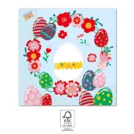 Ostern Funny 20er-Pack Servietten 33x33 cm FSC