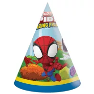 Spiderman Spidey  Partyhut, Tschako 6 Stk FSC