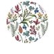 Blume Herbs Pappteller 8 Stück 23 cm