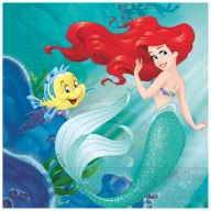   Disney Prinzessin Ariel Curious Serviette 20 Stk 33x33 cm FSC