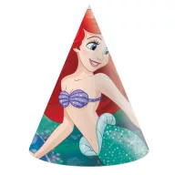   Disney Prinzessin Ariel Curious Partyhut, Dreispitz 6 Stk. FSC