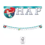   Disney Prinzessin Ariel Curious Happy Birthday Schriftzug FSC 2 m