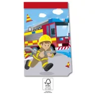 Feuerwehrmann Rescue Papiertüte 4 Stk FSC