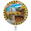 Baustelle Grabber Papierteller 8 Stk. 23 cm FSC