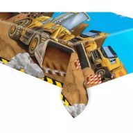 Baustelle Grabber Kunststoff-Tischdecke 120x180 cm
