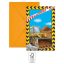 Baustelle Grabber Party-Einladung 6 Stk FSC
