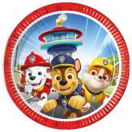 Paw Patrol Rescue Heroes Pappteller 8 Stk. 20 cm FSC