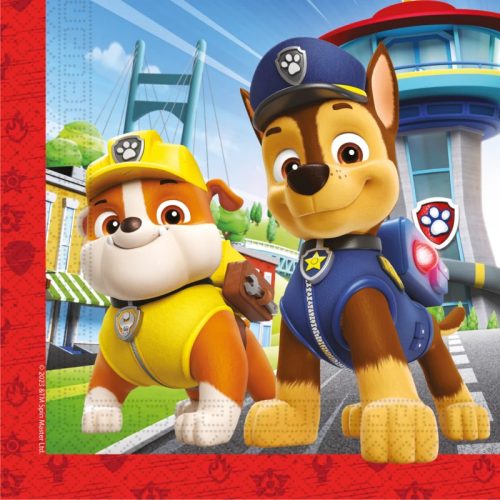 Paw Patrol Rescue Heroes Serviette (20 Stücke) 33x33 cm FSC