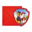 Paw Patrol Rescue Heroes Party Einladung 6 Stk FSC