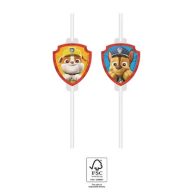 Paw Patrol Rescue Heroes Papierstrohhalm, 4er-Set FSC