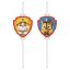Paw Patrol Rescue Heroes Papierstrohhalm, 4er-Set FSC