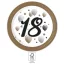 Geburtstag Milestone Happy Birthday 18 Pappteller 8 Stk 23 cm FSC
