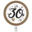 Geburtstag Milestone Happy Birthday 30 Pappteller 8 Stk 23 cm FSC