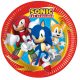 Sonic the Hedgehog Sega Sonic the Hedgehog Pappteller 8 Stück 23 cm FSC