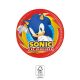 Sonic, the Hedgehog Saga Pappteller (8 Stücke) 20 cm FSC