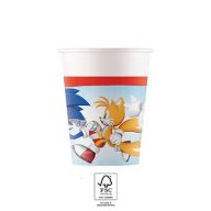   Sonic the Hedgehog Sega Sonic the Hedgehog Papierbecher 8 Stk. 200 ml FSC
