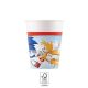Sonic the Hedgehog Sega Sonic the Hedgehog Papierbecher 8 Stk. 200 ml FSC