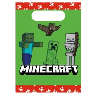 Minecraft Green Papier-Geschenktasche 4er-Set
